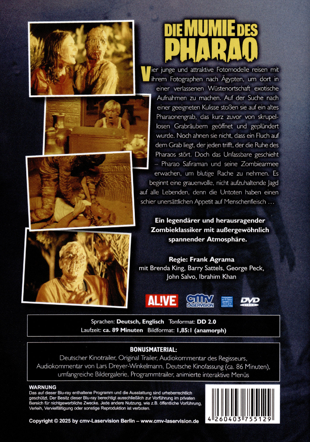 Die Mumie des Pharao  (DVD)
