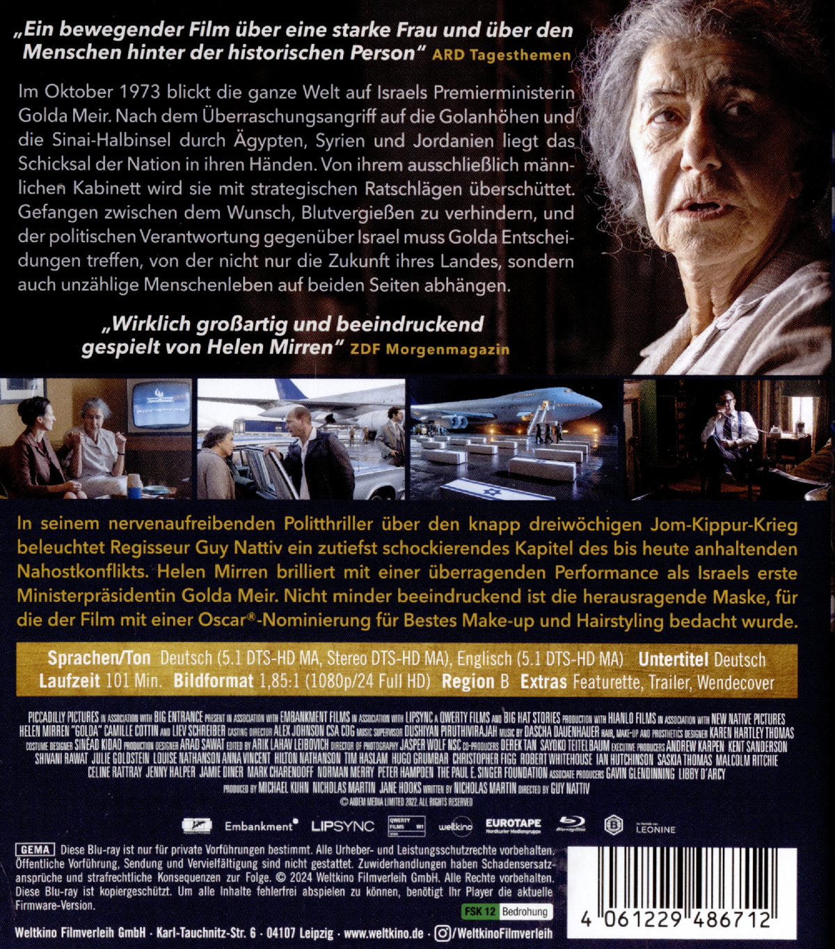 Golda - Israels Eiserne Lady  (Blu-ray Disc)