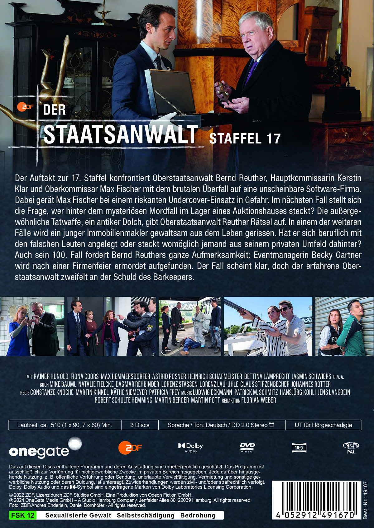 Der Staatsanwalt Staffel 17  [3 DVDs]  (DVD)