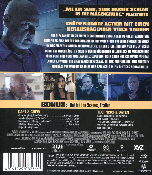 Brawl in Cell Block 99 (blu-ray)