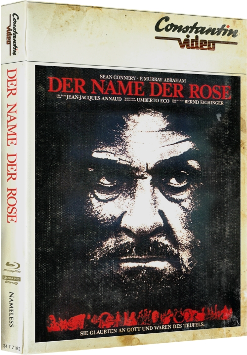 Der Name der Rose - Uncut Mediabook Edition  (4K Ultra HD+blu-ray) (E)