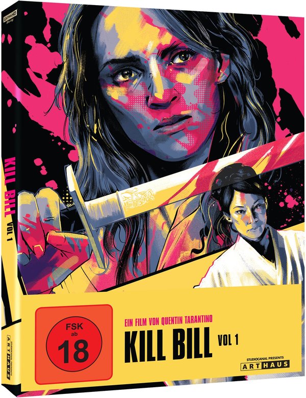 Kill Bill: Volume 1 - Limited Steelbook  (4K Ultra HD) (+ Blu-ray)