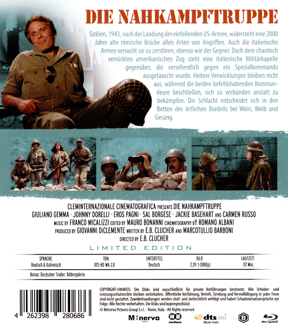 Nahkampftruppe, Die (blu-ray)