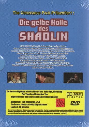 Gelbe Hölle des Shaolin, Die - Uncut Edition