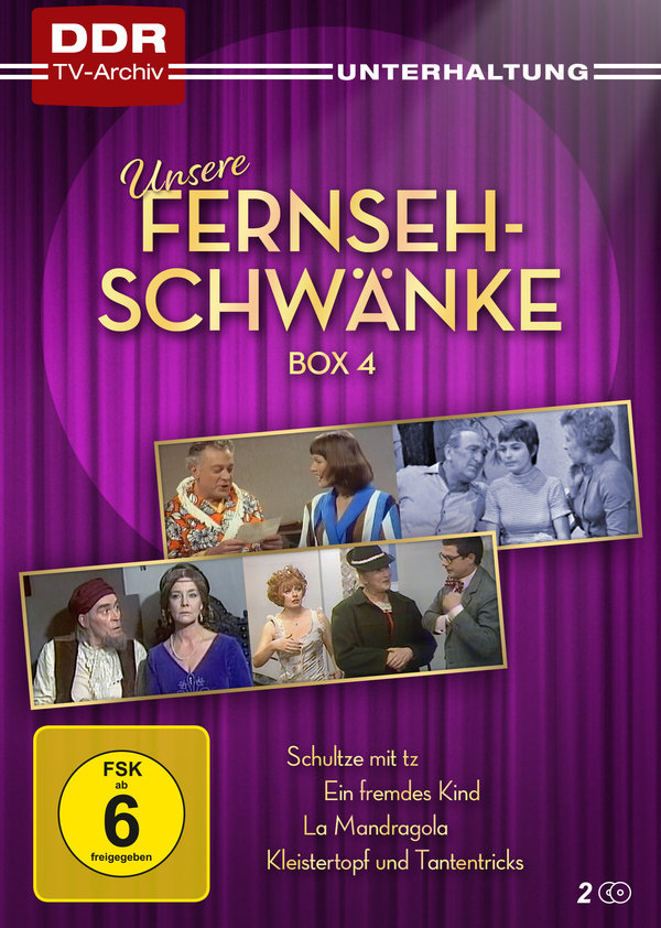 Unsere Fernsehschwänke - Box 4 (DDR TV-Archiv)  [2 DVDs]  (DVD)