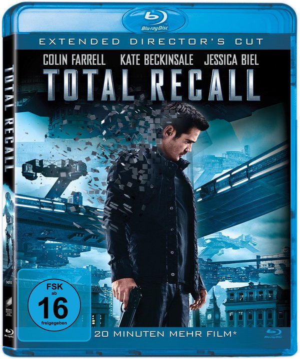 Total Recall - Extended Directors Cut (2012) (blu-ray)