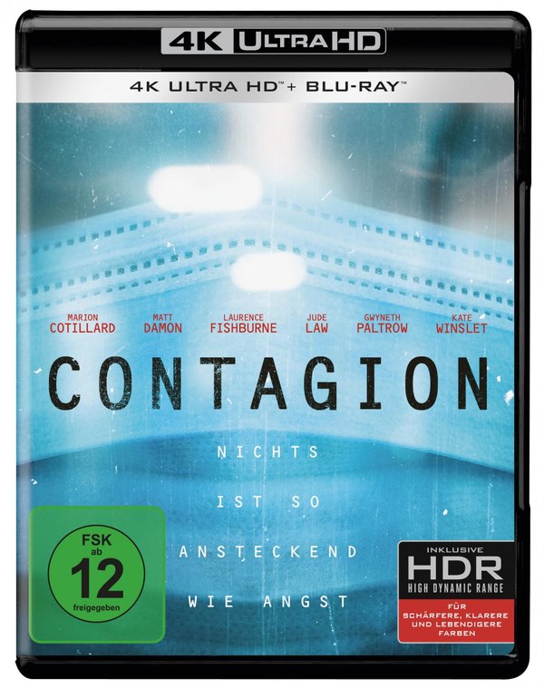 Contagion  (4K Ultra HD) (+ Blu-ray)