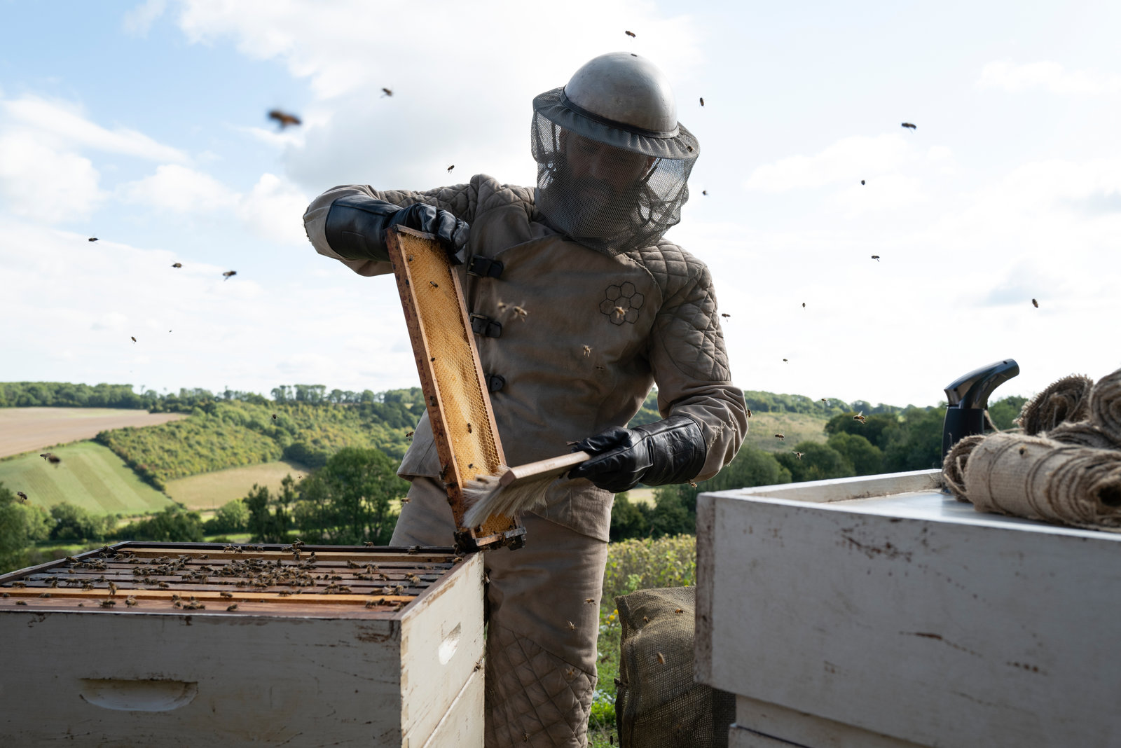 The Beekeeper - Limited Steelbook Edition  (4K Ultra HD) (+ Blu-ray)