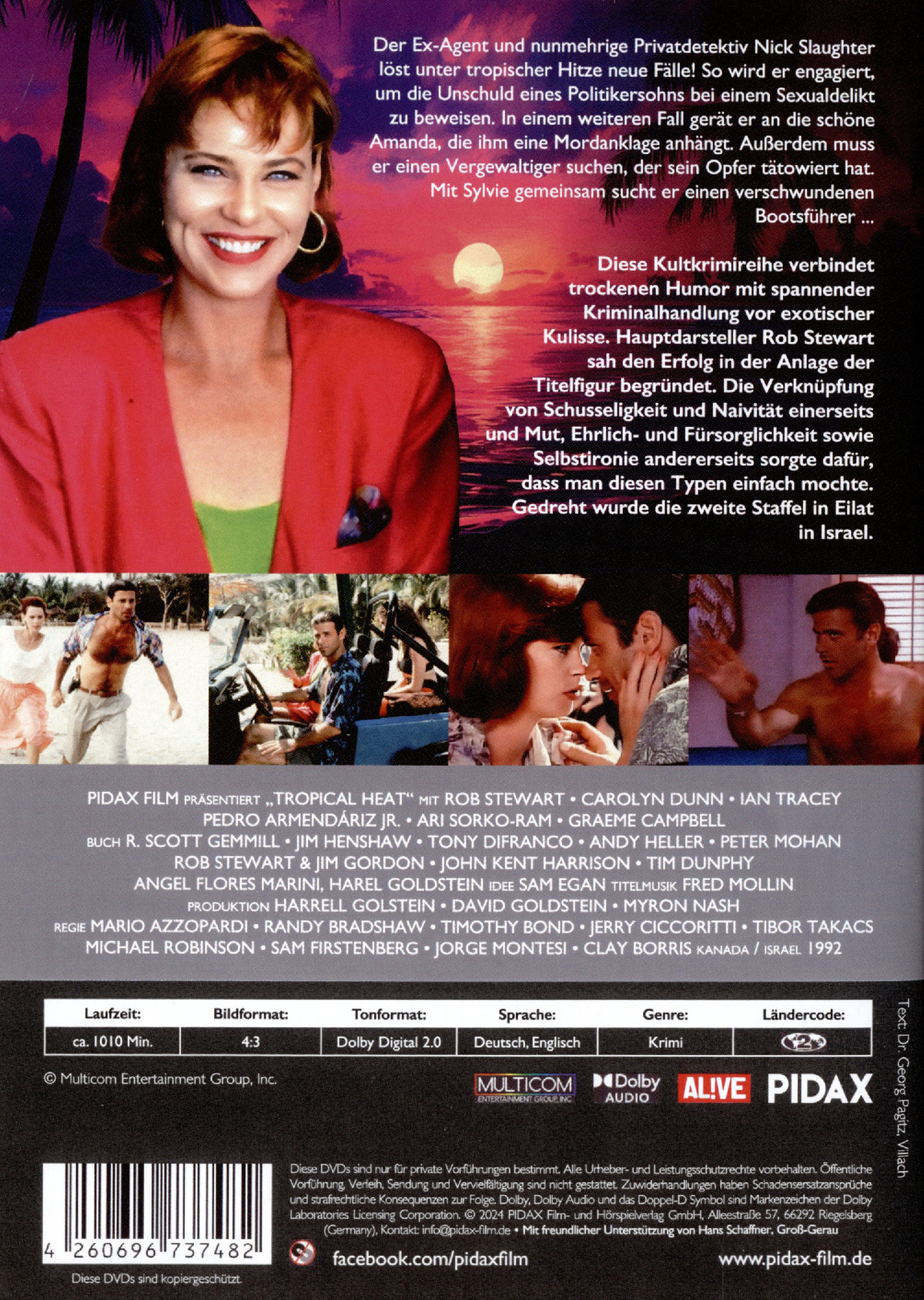 Tropical Heat, Staffel 2 / Weitere 22 Folgen der exotischen Kultkrimiserie (Pidax Serien-Klassiker)  [4 DVDs]  (DVD)