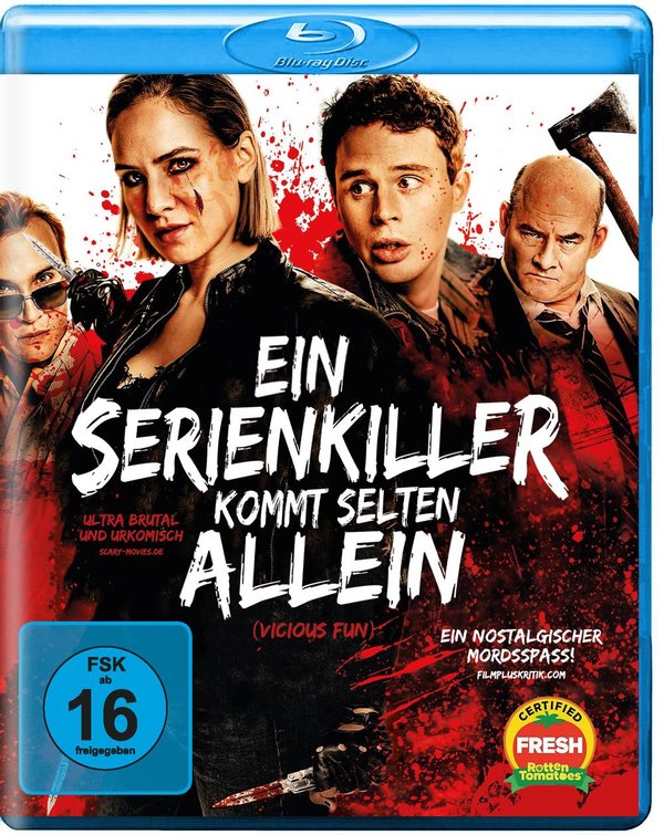 Ein Serienkiller kommt selten allein - Vicious Fun  (Blu-ray Disc)