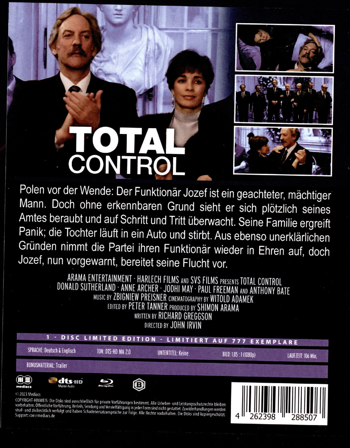 Total Control - Limited Futurepak Edition (blu-ray)