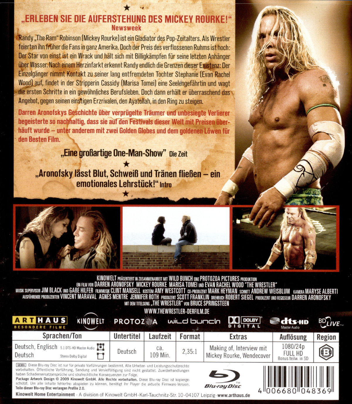 Wrestler, The (blu-ray)