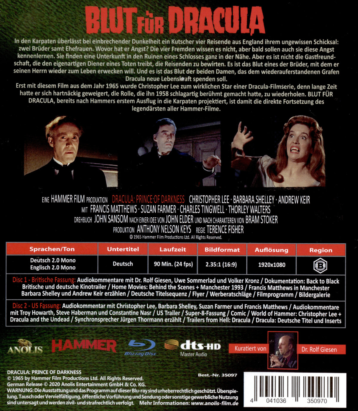 Blut für Dracula - Uncut Edition (blu-ray)