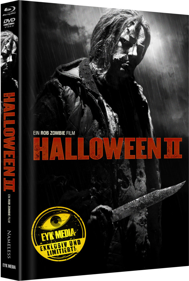Halloween 2 - Rob Zombie - Uncut Mediabook Edition (DVD+blu-ray) (Cover E)
