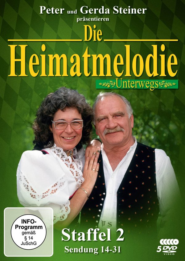 Peter und Gerda Steiner präsentieren: Die Heimatmelodie - Staffel 2 (Unterwegs)  [5 DVDs]  (DVD)