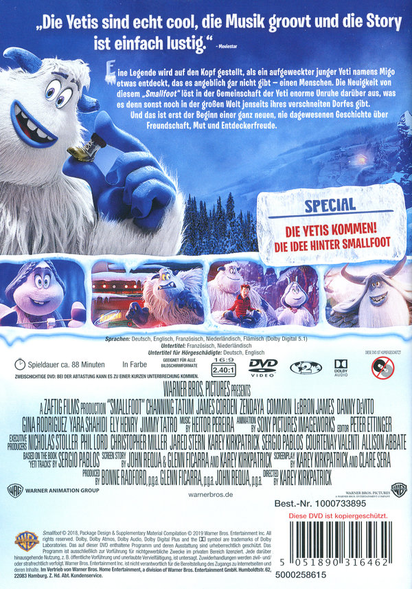 Smallfoot  (DVD)