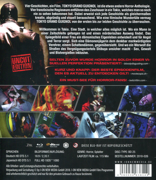 Tokyo Grand Guignol - Uncut Edition (blu-ray)