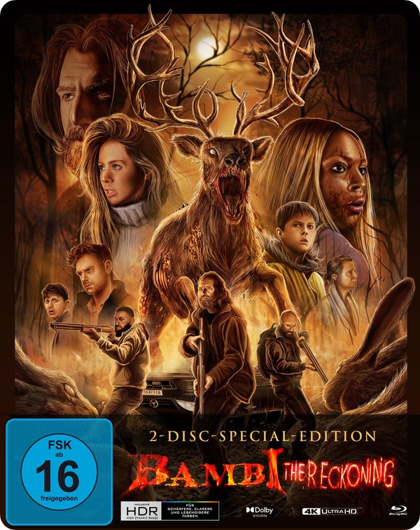Bambi: The Reckoning - Limited Steelbook Edition  (4K Ultra HD+Blu-ray)