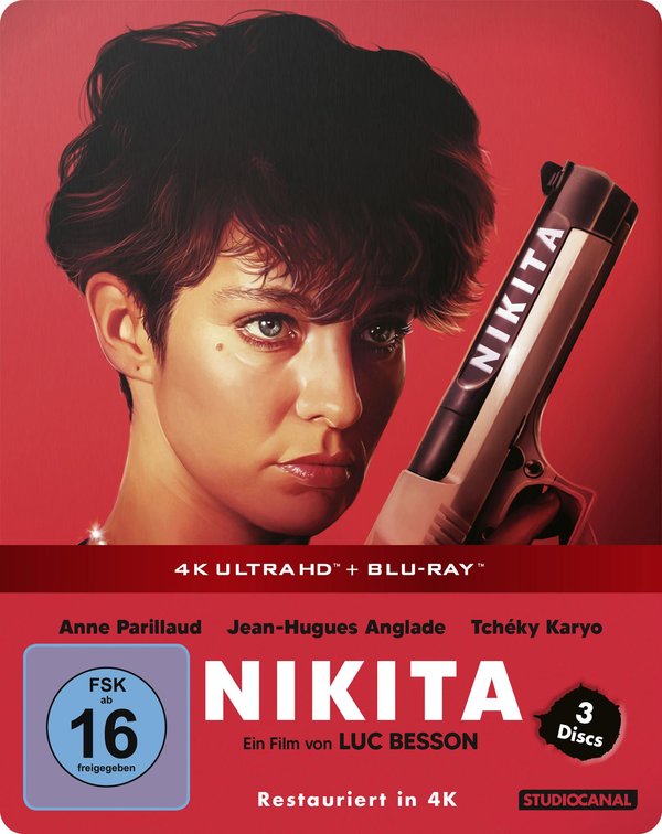 Nikita - Limited Steelbook Edition (4K Ultra HD) + 2 Blu-rays) 