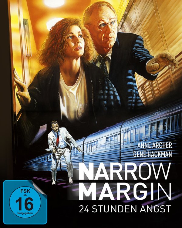Narrow Margin - 12 Stunden Angst - Limited Mediabook Edition (DVD+blu-ray)
