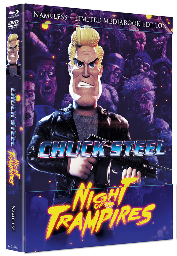 Chuck Steel: Night of the Trampires - Uncut Mediabook Edition  (DVD+blu-ray) (D)