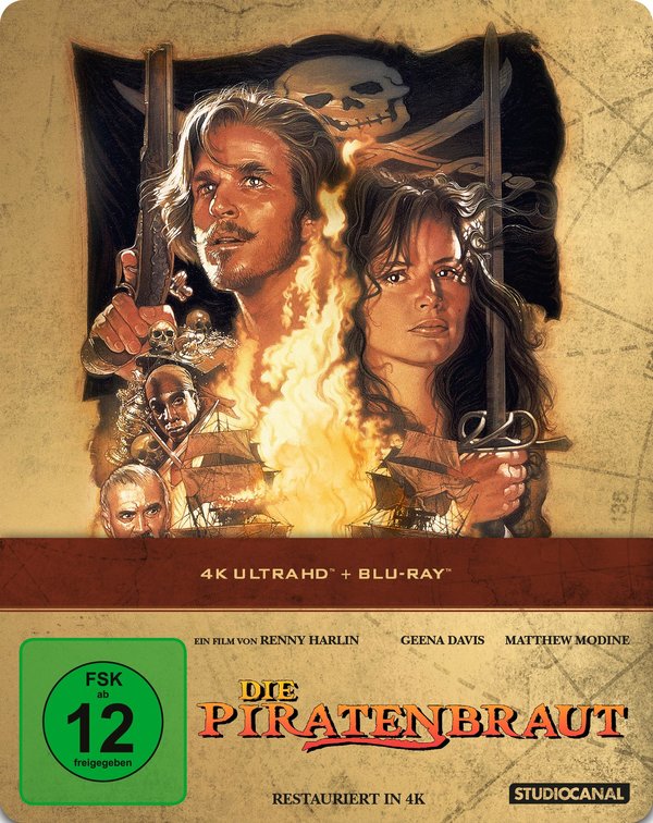 Piratenbraut, Die - Limited Steelbook Edition  (4K Ultra HD+blu-ray)