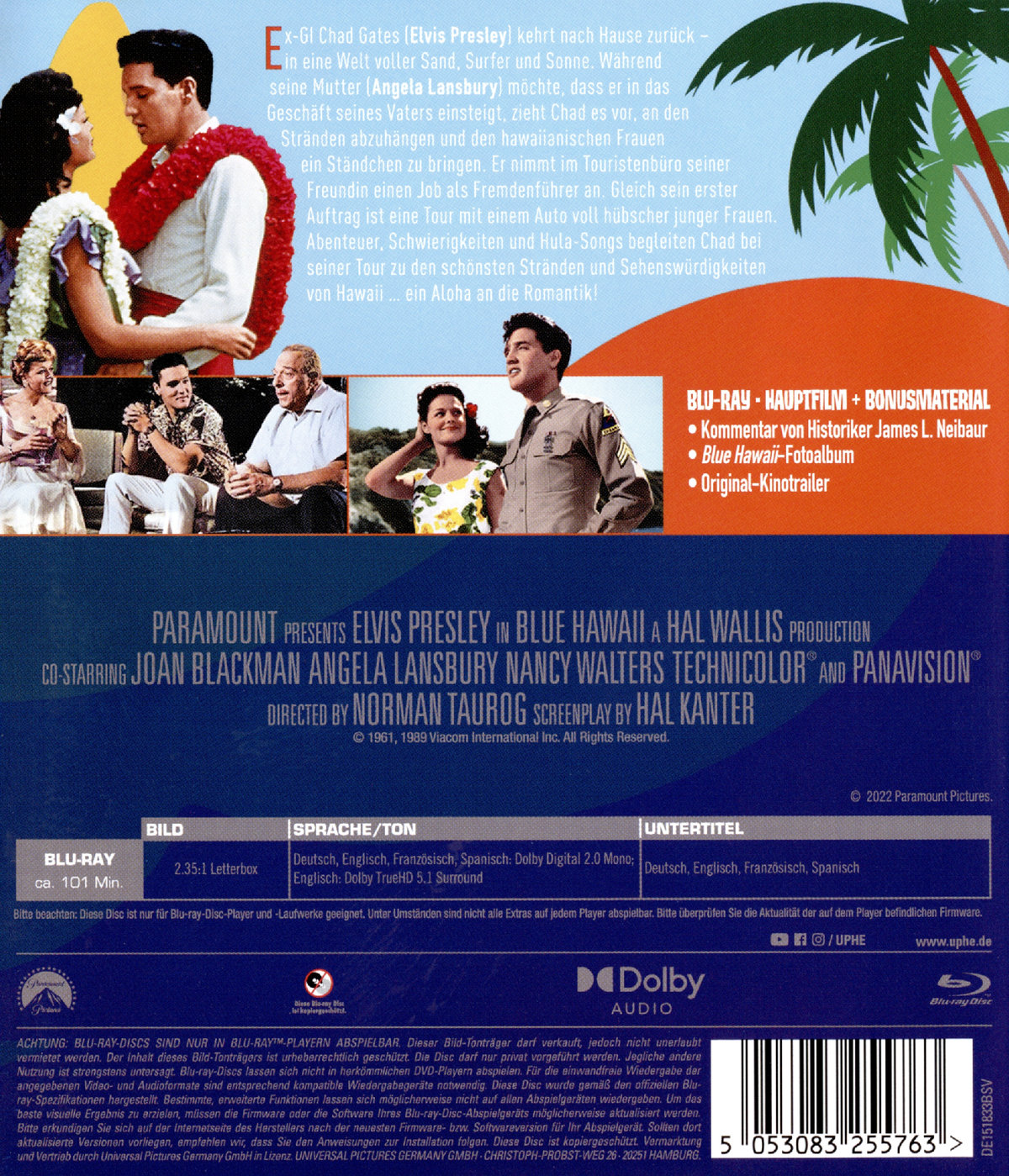 Blaues Hawaii (blu-ray)