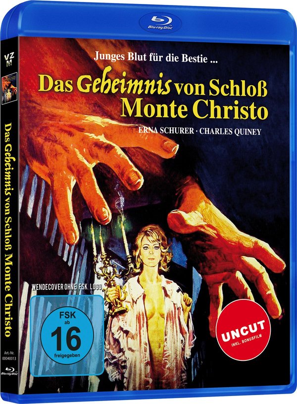 Geheimnis von Schloß Monte Christo, Das (blu-ray)