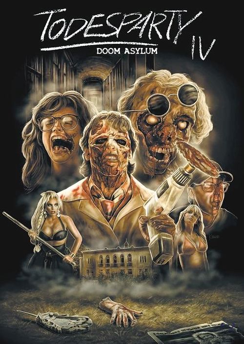 Todesparty IV - Doom Asylum - Uncut Mediabook Edition  (DVD+blu-ray) (A)