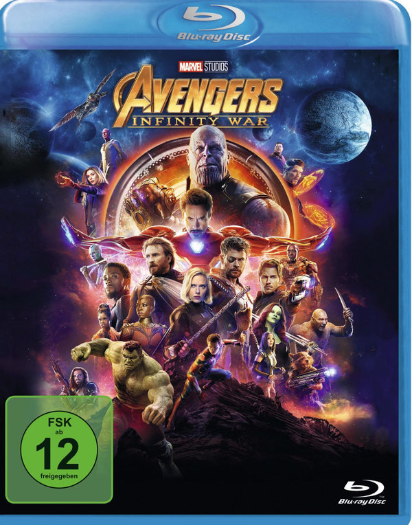 Avengers: Infinity War (blu-ray)