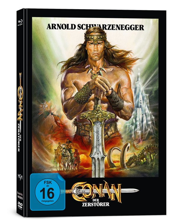 Conan - Der Zerstörer - Uncut Mediabook Edition (DVD+blu-ray)