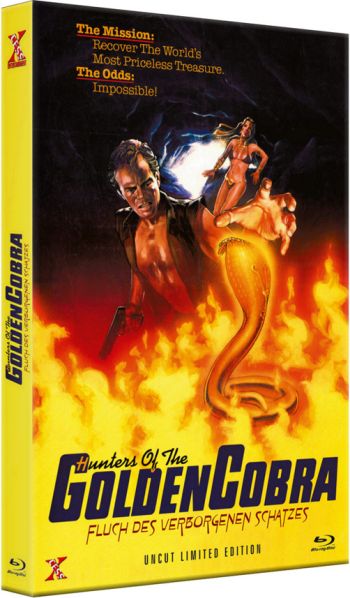 Hunters of the golden Cobra - Fluch des verborgenen Schatzes - Limited Hartbox Edition (blu-ray)
