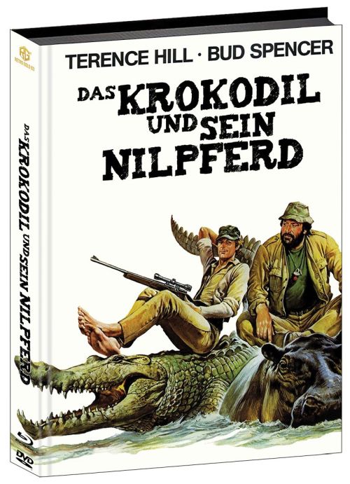 Das Krokodil und sein Nilpferd - Uncut Mediabook Edition  (DVD+blu-ray) (B)