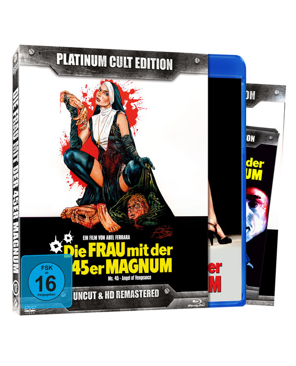 Die Frau mit der 45er Magnum - Platinum Cult Edition  (DVD+blu-ray)