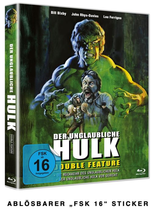 Der unglaubliche Hulk - Double Feature - COVER A  (Blu-ray Disc)