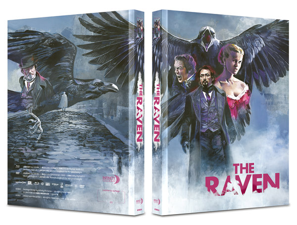 Raven, The - Prophet des Teufels - Uncut Mediabook Edition  (DVD+blu-ray) (B)