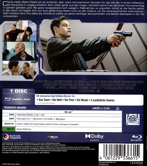 The Amateur - Der Amateur  (Blu-ray Disc)