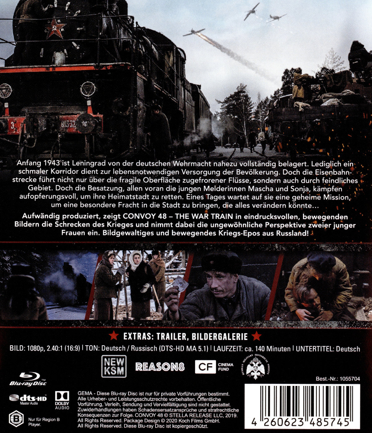 Convoy 48 - The War Train (blu-ray)
