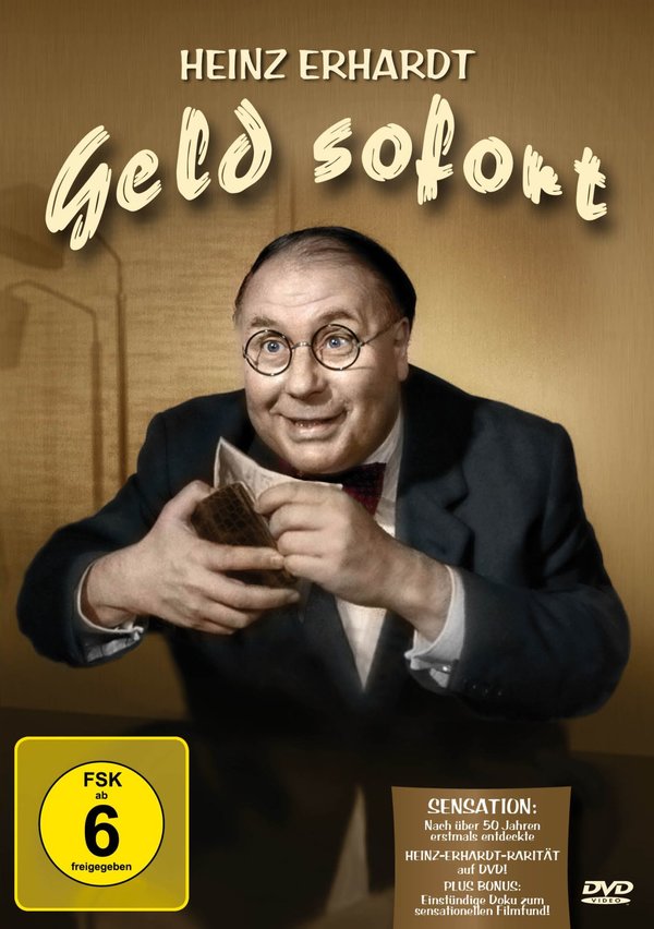 Heinz Erhardt: Geld sofort (inkl. Doku: Die Geschichte hinter "Geld sofort") (Neuauflage)  (DVD)