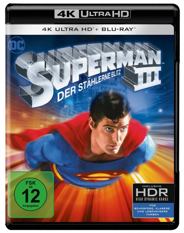 Superman 3: Der stählerne Blitz  (4K Ultra HD) 