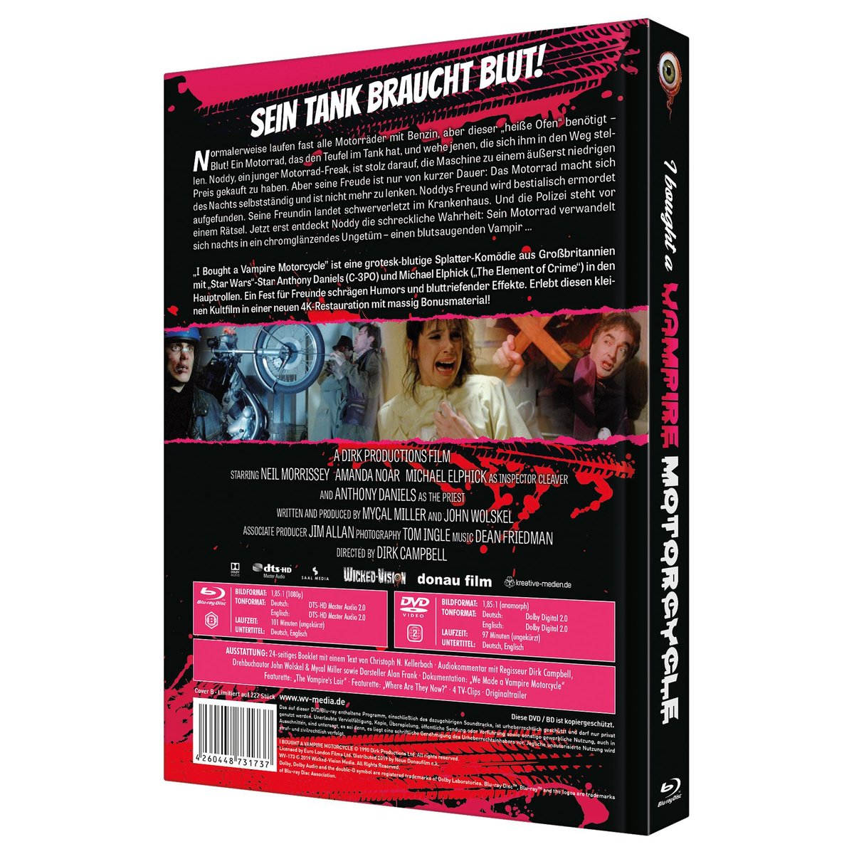 I Bought a Vampire Motorcycle - Uncut Mediabook Edition (DVD+blu-ray) (B)