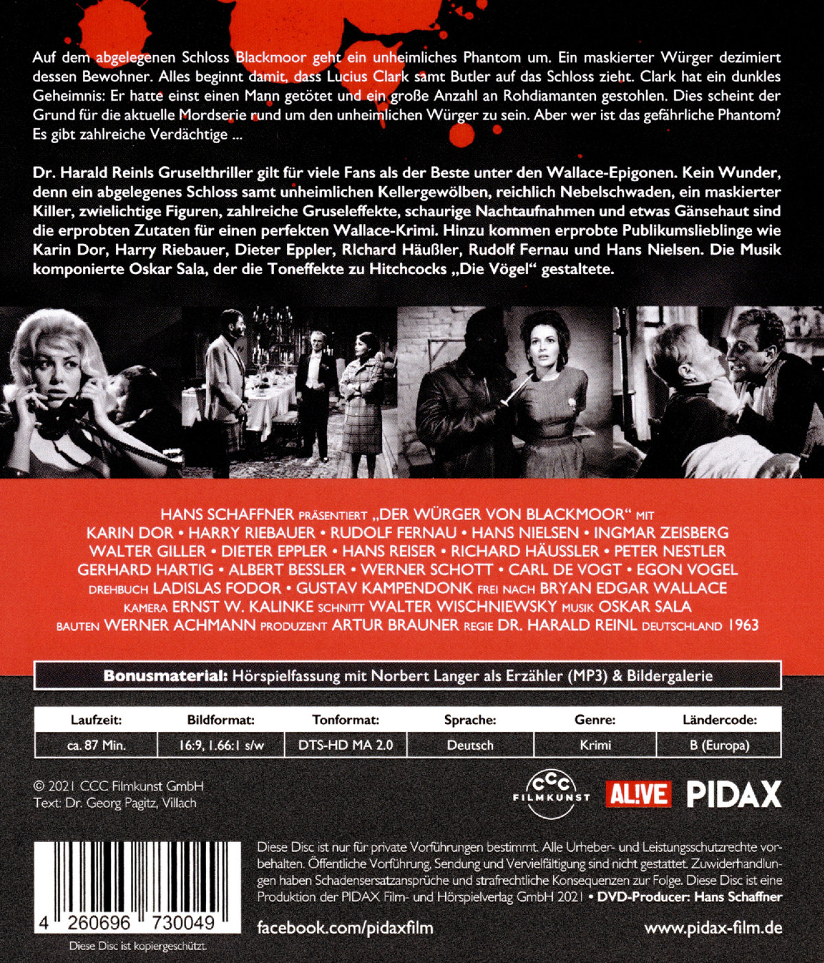 Bryan Edgar Wallace: Der Würger von Schloss Blackmoor (blu-ray)