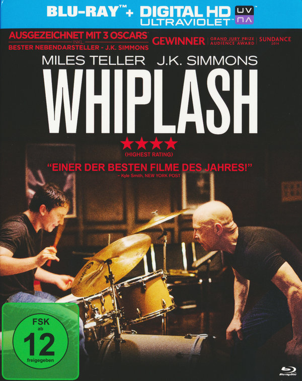 Whiplash (blu-ray)