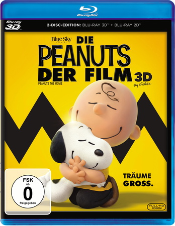 Peanuts, Die - Der Film 3D (3D blu-ray)