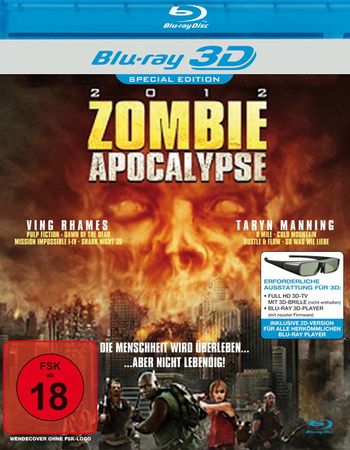 2012 Zombie Apocalypse 3D (3D blu-ray)