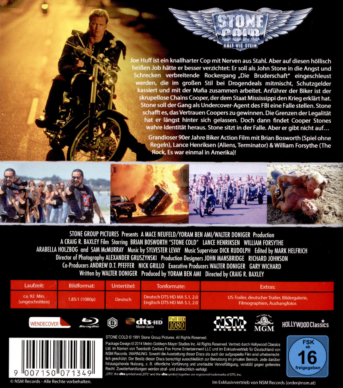 Stone Cold - Kalt wie Stein (blu-ray)