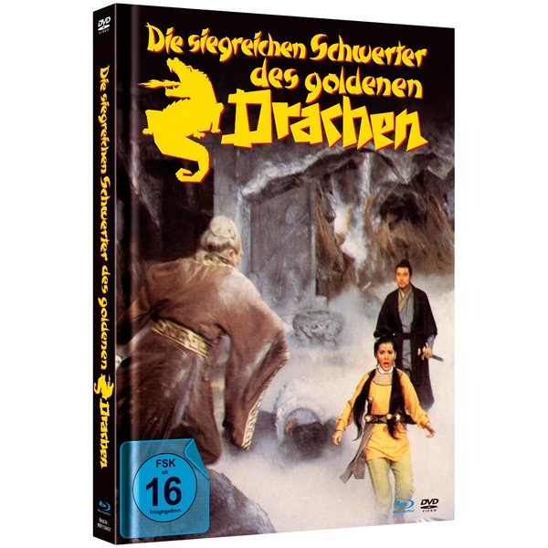 Siegreichen Schwerter des goldenen Drachen, Die - Uncut Mediabook Edititon (DVD+blu-ray) (A)