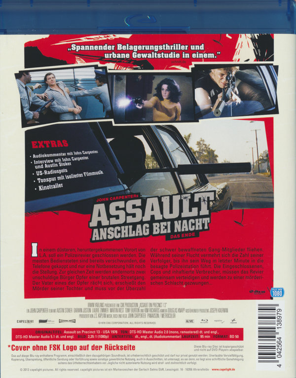 Assault - Anschlag bei Nacht (blu-ray)