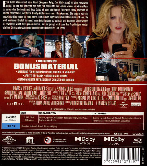 Drop - Tödliches Date  (Blu-ray Disc)