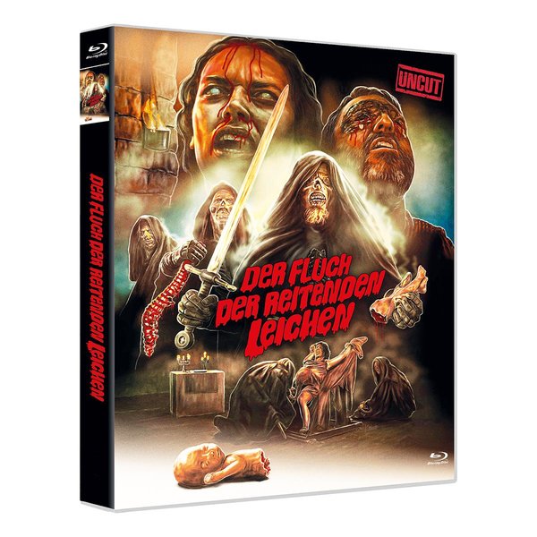 DER FLUCH DER REITENDEN LEICHEN - LIM SCANAVO UNCUT  (Blu-ray Disc)